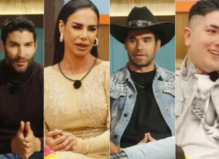 Eleazar Gómez y Lis Vega salvados en La granja VIP Eleazar Gómez y Lis Vega salvados en La granja VIP