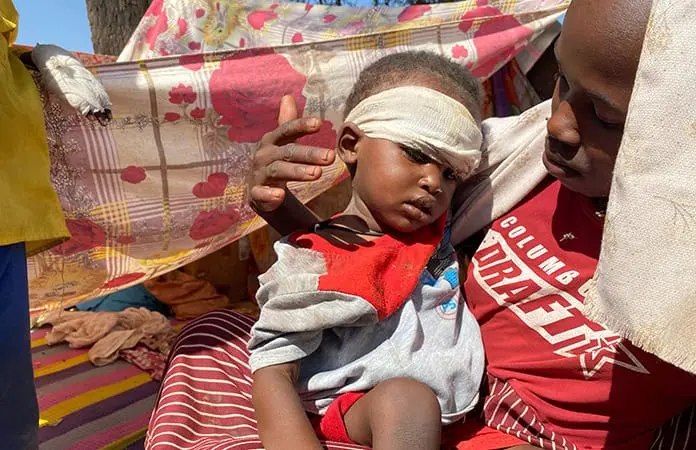 Pocos sudaneses van a campamento en Tawila