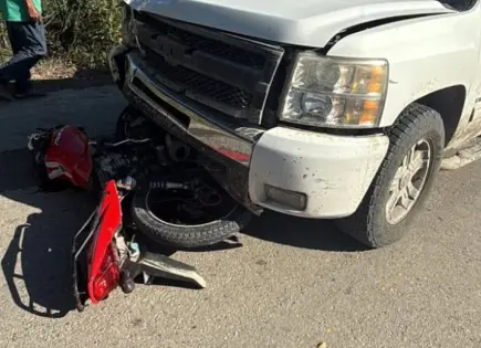 Adolescente pierde la vida en choque de motocicleta