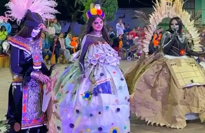 El Cerro de San Pedro vive alegre Xantolo