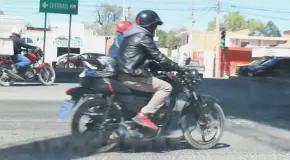 Apenas 8 multas semanales a motociclistas en vías de acceso restringido