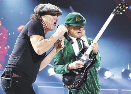 LA BANDA DE ROCK AC/DC VUELVE A MÉXICO