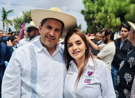 Grecia Quiroz García, viuda de Carlos Manzo llega al Congreso de Michoacán
