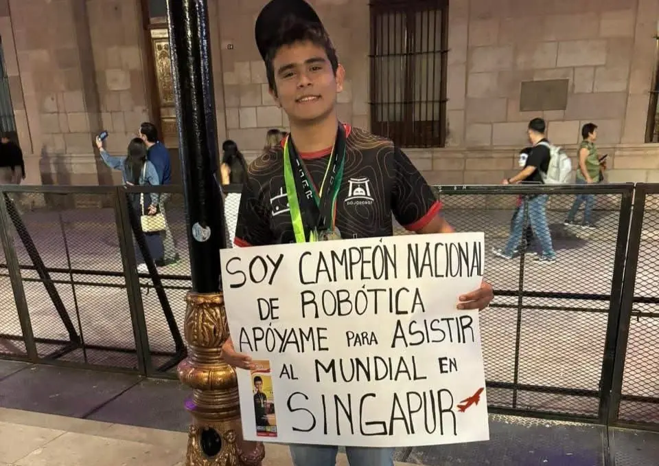 Video | Triunfan en robótica, pero no llega apoyo