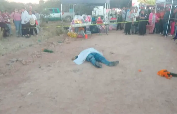 A tiros, matan a un jornalero en Ojo Zarco