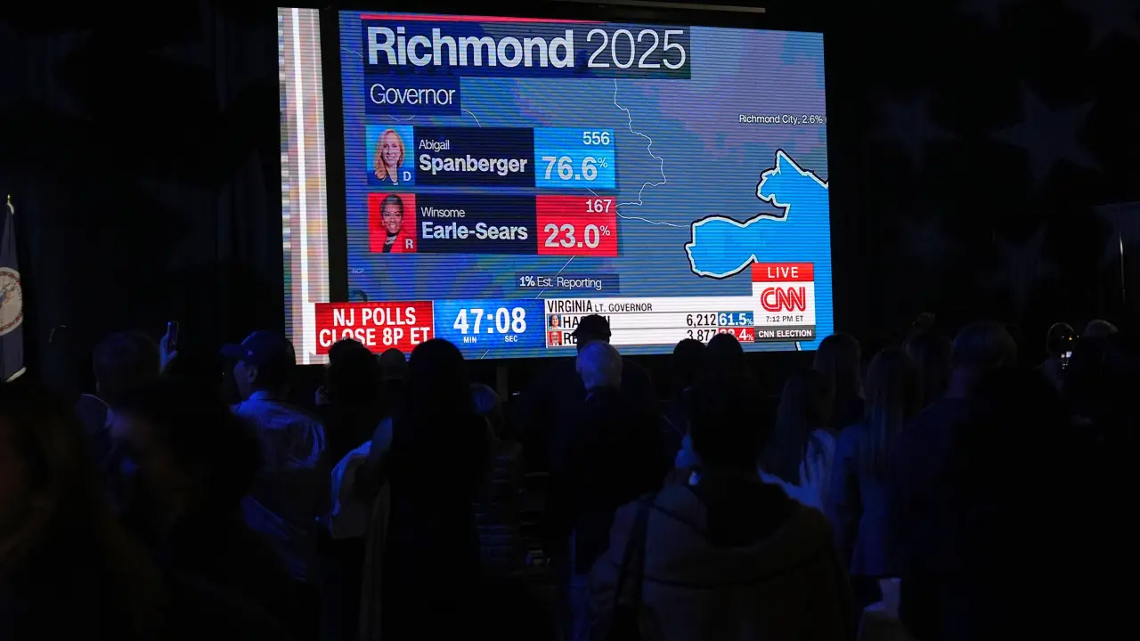 Abigail Spanberger se convierte en la primera gobernadora de Virginia
