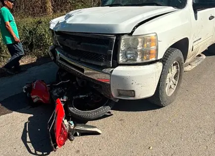 Muere adolescente en fatal accidente de motocicleta