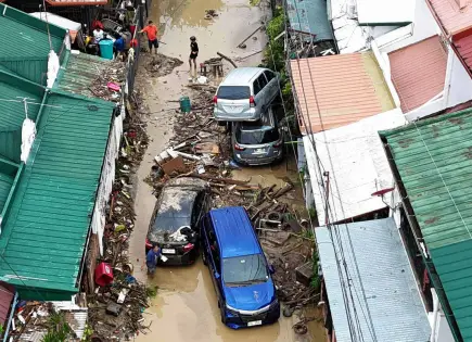 Tragedia en Filipinas por tifón Kalmaegi: 52 muertos y 13 desaparecidos