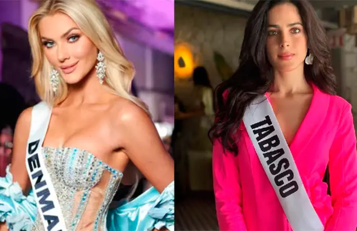 Victoria Kjaer, actual Miss Universo, sale en apoyo de Fátima Bosch