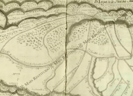 FBI entrega a México mapa histórico del siglo XVIII