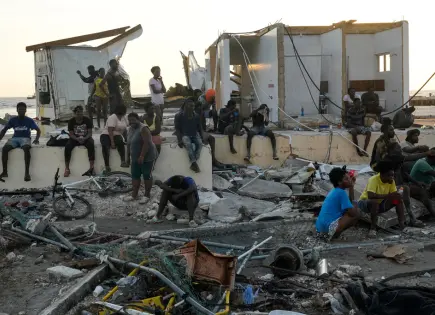 Huracán Melissa arranca techos de 120.000 estructuras en Jamaica Huracán Melissa arranca techos de 120.000 estructuras en Jamaica