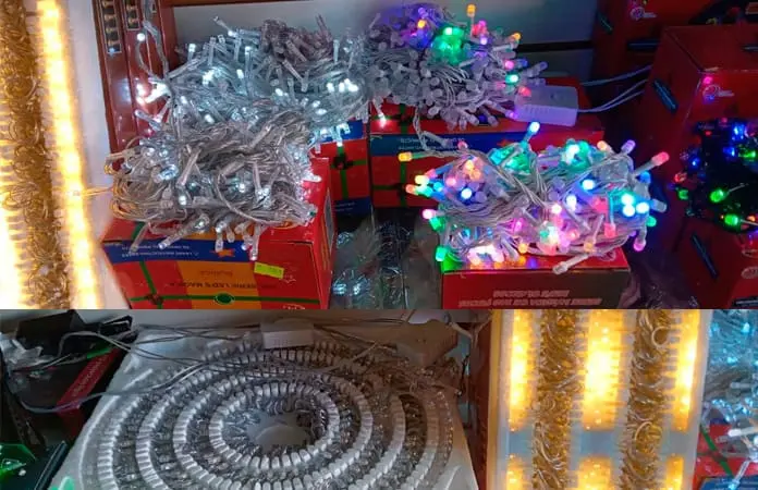 Prolifera venta de artículos navideños