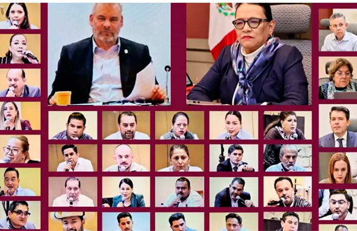 Rosa Icela Rodríguez se reúne con alcaldes de Michoacán para revisar Plan de Paz y Justicia