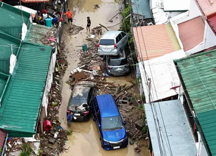 Tifón Kalmaegi deja 114 muertos y desaparecidos en Filipinas Tifón Kalmaegi deja 114 muertos y desaparecidos en Filipinas
