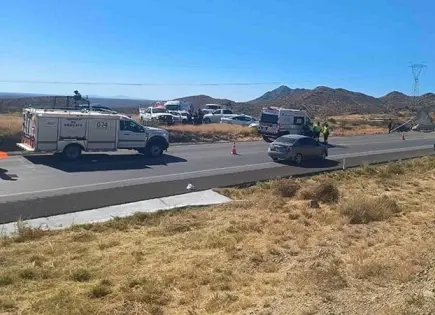 Vuelca un tráiler en Chihuahua; 6 migrantes mueren