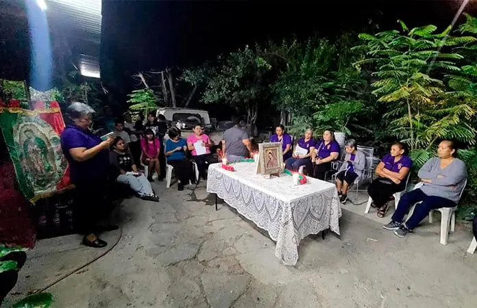 Inician rosarios guadalupanos