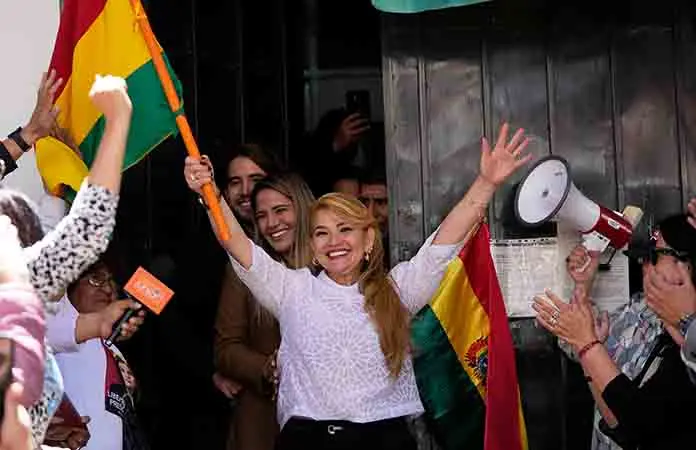 Jeanine, liberada tras 4 años presa