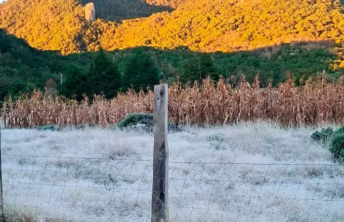 La Trinidad, el lugar más frío de SL este jueves