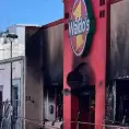 Suben víctimas por incendio en tienda