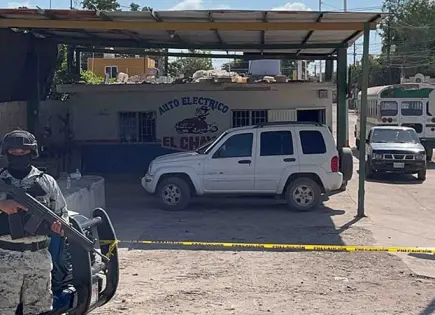 Ataque explosivo a taller mecánico deja 2 muertos Ataque explosivo a taller mecánico deja 2 muertos
