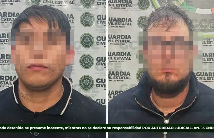 Caen dos  presuntos maleantes que enfrentaron a policías