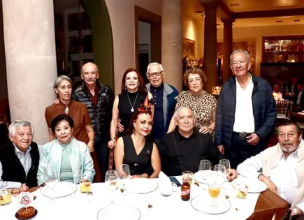 CÁLIDO ENCUENTRO ENTRE SOCIOS DE LA LONJA
