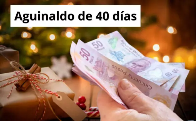 Claudia Sheinbaum autoriza 40 días de aguinaldo