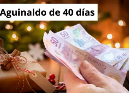 Claudia Sheinbaum autoriza 40 días de aguinaldo