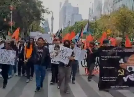 Generación Z exige en marcha frenar la violencia en México