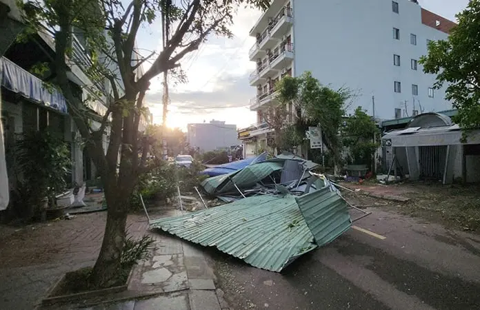Kalmaegi azota a Vietnam