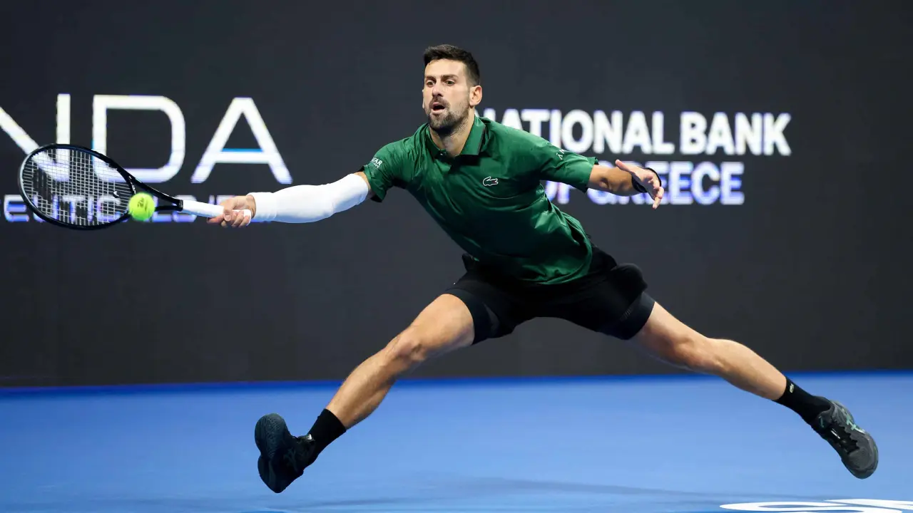 Novak Djokovic se retira de las Finales de la ATP por lesión en el hombro