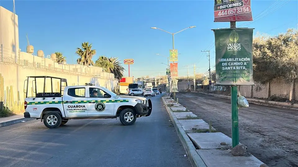 PC de Pozos atiende fuga de gas en Bosques de las Flores