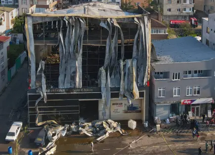 Incendio en Kocaeli, Turquía, deja seis víctimas mortales y un herido