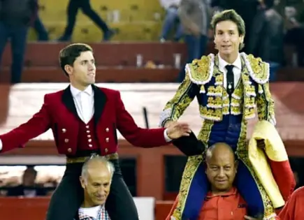 Mendoza y Gilio salen en hombros