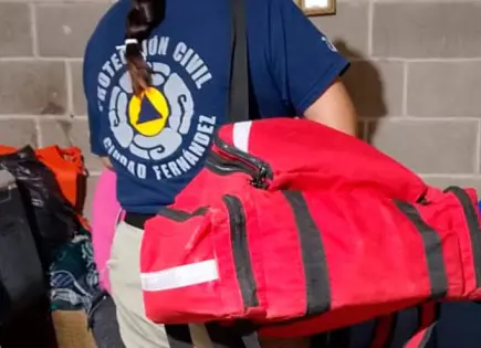 Adulto sufre infarto, lo trasladan a un hospital