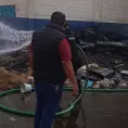 Arde bodega abandonada en el Centro de Abastos