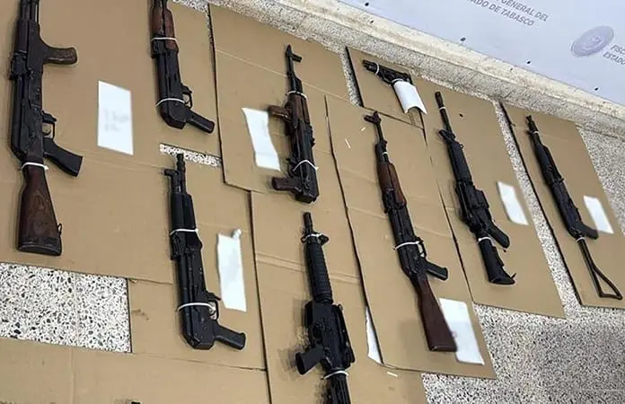 Arrestan a 20 ligados al crimen en Tabasco