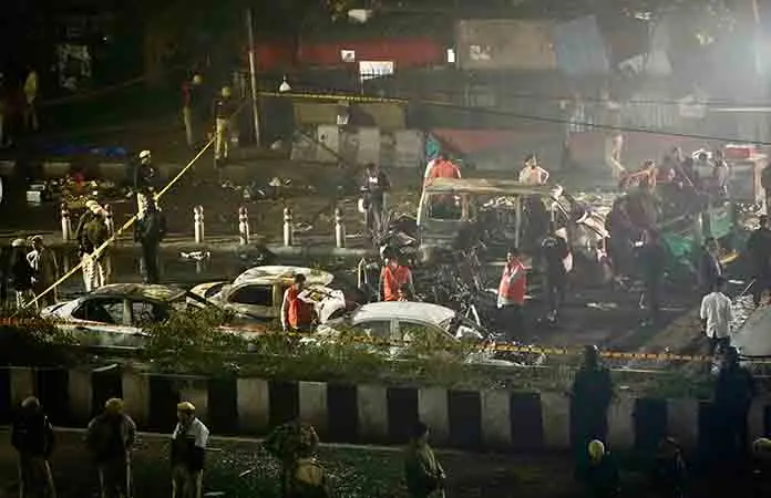 Fatal explosión en Nueva Delhi