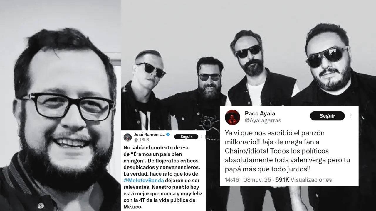 Molotov y el hijo de AMLO se enfrascan en pelea por crítica a la 4T