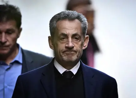 Nicolas Sarkozy sale de la prisión