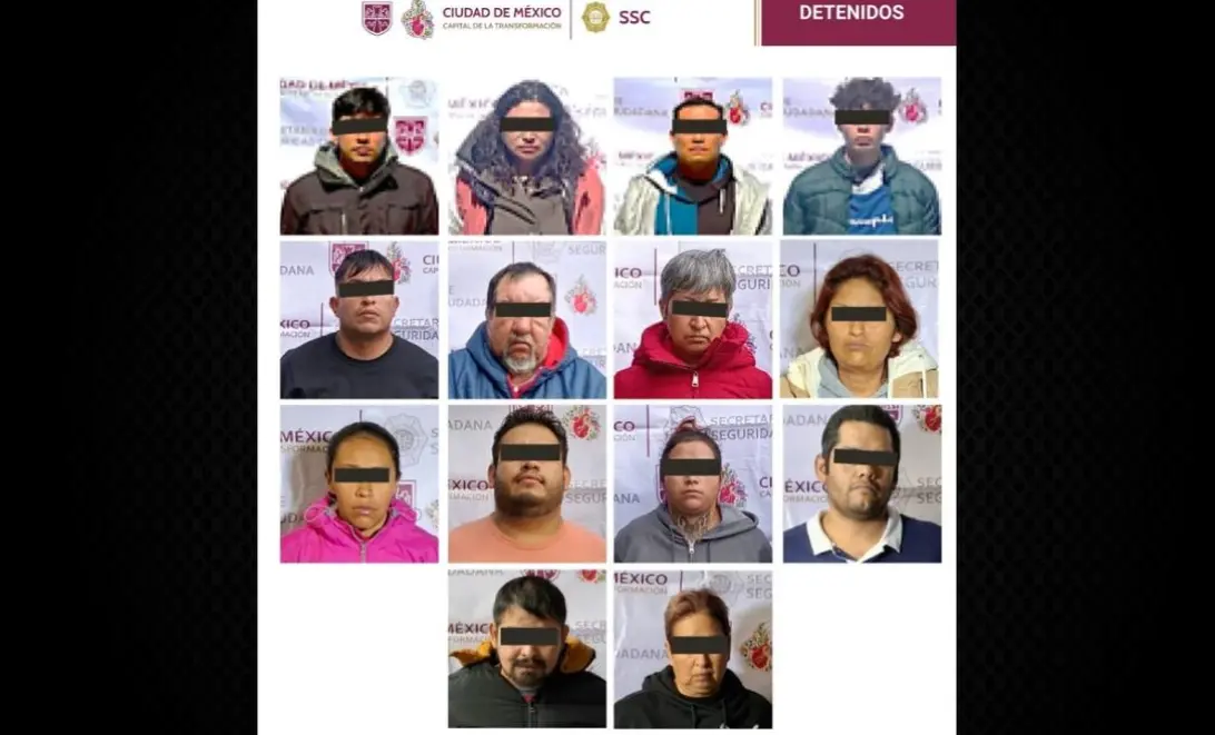 Cae "Concha", presunta líder de célula narcomenudista en CDMX