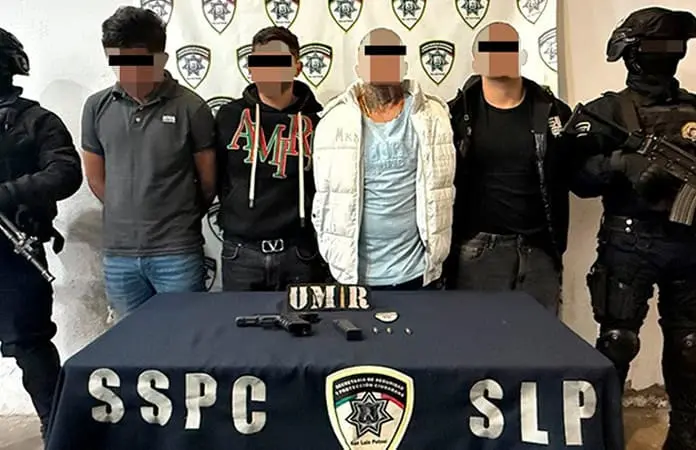 Capturan a sujetos que dispararon contra policías