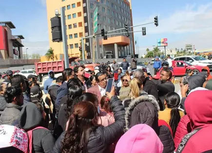 Culpa Ayuntamiento a la Conagua, por el bloqueo y protesta