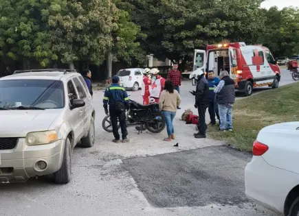 Dos motociclistas lesionados en accidentes distintos en Ciudad Valles