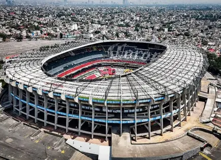 Se filtran imágenes actualizadas del avance del Estadio Banorte Se filtran imágenes actualizadas del avance del Estadio Banorte