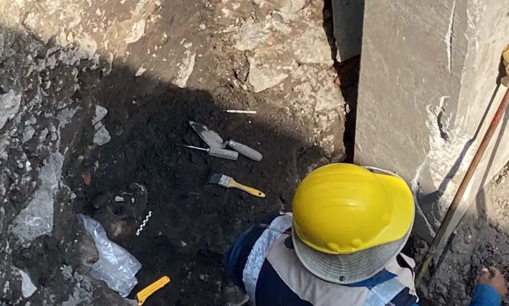 INAH supervisa salvamento arqueológico en Calzada Flotante de CDMX