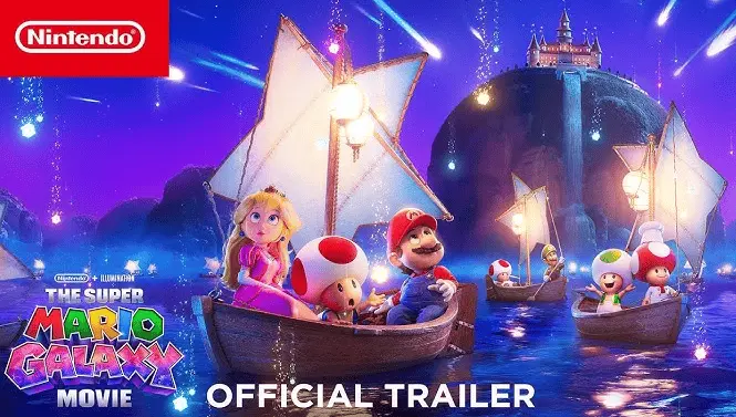 Nintendo sorprende con el tráiler de Super Mario Galaxy: La película