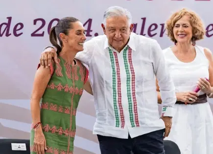 Sheinbaum felicita a López Obrador por su cumpleaños 72