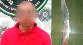 Apresan a individuo por traer una navaja