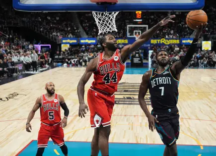 Detroit Pistons vencen a los Bulls de Chicago con actuación destacada de Paul Reed Detroit Pistons vencen a los Bulls de Chicago con actuación destacada de Paul Reed